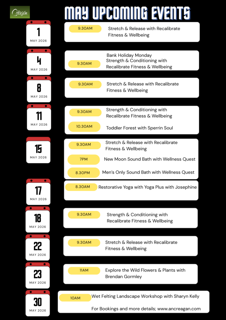 Black and Yellow Modern Upcoming Events Flyer (1)